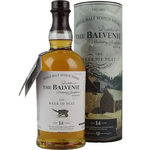 THE BALVENIE 14 YEARS THE WEEK OF PEAT